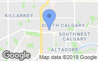 Map of Oakridge, AB