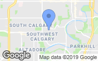 Map of Oakridge, AB