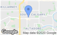 Map of Oakridge, AB